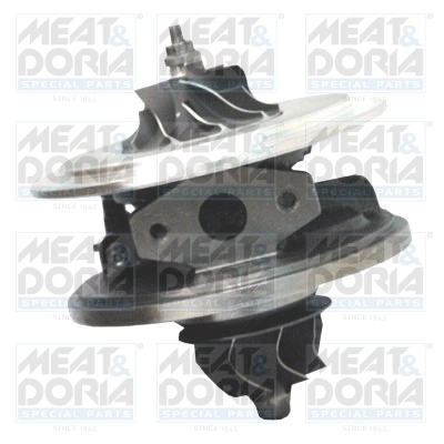 Core assembly, turbocharger